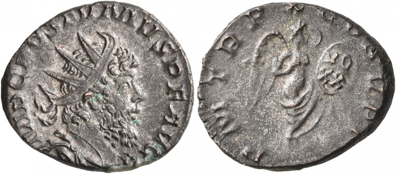 Postumus, Romano-Gallic Emperor, 260-269. Antoninianus (Silvered bronze, 19 mm, ...