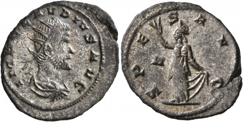 Claudius II Gothicus, 268-270. Antoninianus (Billon, 22 mm, 3.25 g, 6 h), Siscia...