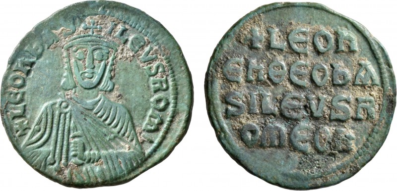 Leo VI the Wise, 886-912. Follis (Bronze, 26 mm, 6.88 g, 7 h), Constantinopolis....