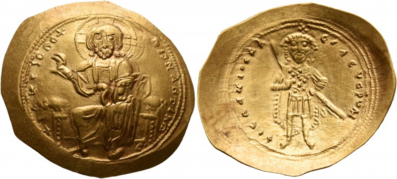 Isaac I Comnenus, 1057-1059. Histamenon (Gold, 26 mm, 4.43 g, 6 h), Constantinop...