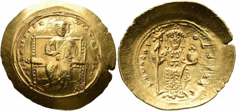 Constantine X Ducas, 1059-1067. Histamenon (Gold, 26 mm, 4.35 g, 6 h), Constanti...