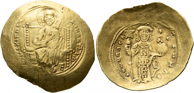 Constantine X Ducas, 1059-1067. Histamenon (Gold, 27 mm, 4.42 g, 6 h), Constanti...