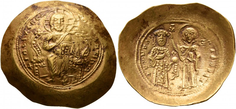 Constantine X Ducas, 1059-1067. Histamenon (Gold, 27 mm, 4.40 g, 7 h), Constanti...