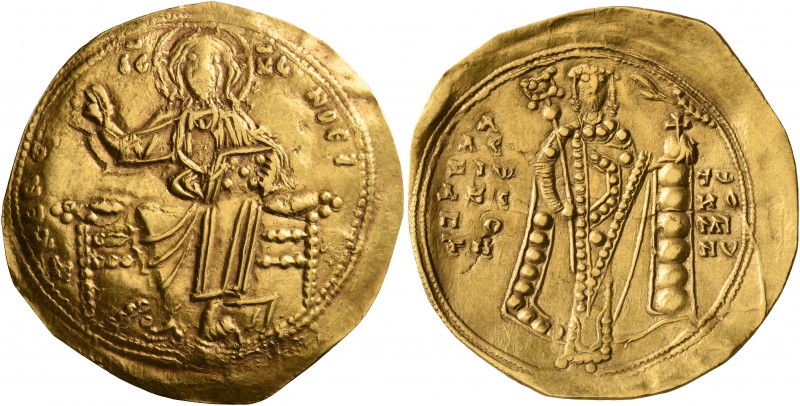 Alexius I Comnenus, 1081-1118. Hyperpyron (Gold, 28 mm, 3.39 g, 5 h), Constantin...