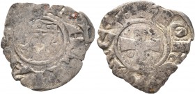 CRUSADERS. Latin Kingdom of Jerusalem. John of Brienne, 1210-1225. Denier (Silver, 16 mm, 0.56 g), uncertain mint in Egypt, probably Damietta, 1218-12...
