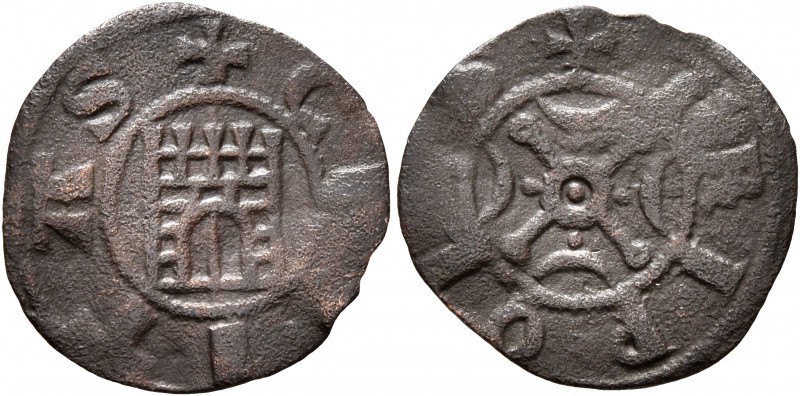 CRUSADERS. County of Tripoli. Raymond III, 1152-1187. AE (Bronze, 15 mm, 0.67 g,...