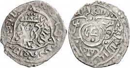 ISLAMIC, Mongols. Ilkhanids. Toghay Temür, circa AH 739-754 / AD 1338-1353. Dirham (Silver, 16 mm, 1.11 g), a contemporary local imitation from an irr...
