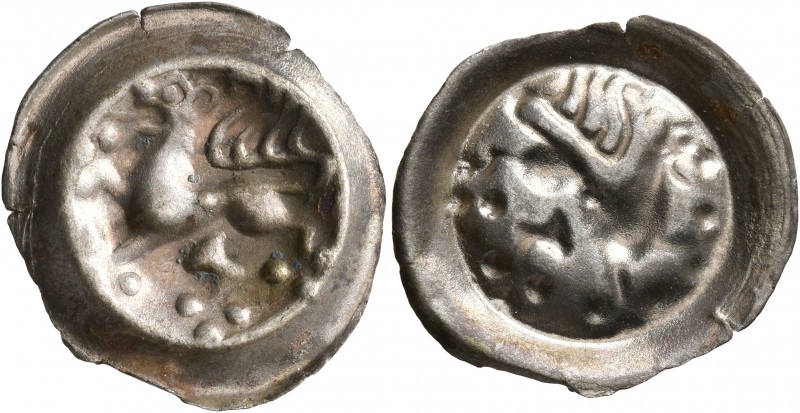 GERMANY. Braunschweig (Stadt). Hohlpfennig (Silver, 21 mm, 0.45 g), after 1412. ...