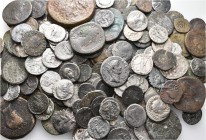 A lot containing 94 silver and 78 bronze coins. Includes: Greek, Roman Republican, Roman Imperatorial, Roman Imperial, Modern. Fair to about very fine...