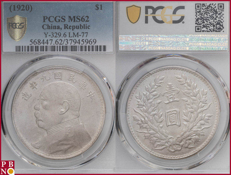 Dollar, 1920, Silver, L&M-77, KM Y-329.6, in PCGS holder nr. 568447.62/37945969...