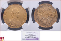 Catherine II (1762-1796), 10 roubles, 1778 St. Petersburg mint, Gold, Fr 129B, Bitkin 36, in NGC holder nr. 3824723-003, removed from jewelry

VF DE...