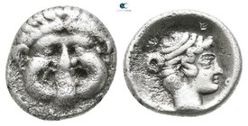 Macedon. Neapolis 405-385 BC. Hemidrachm AR