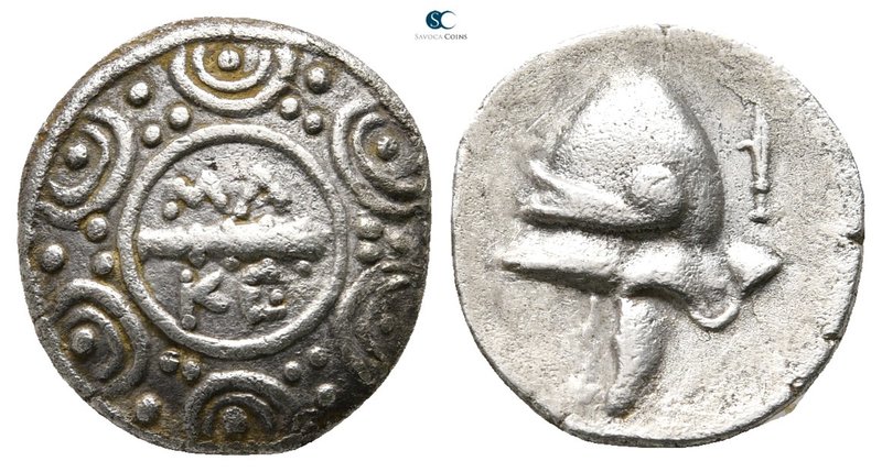 Kings of Macedon. Pella or Amphipolis 187-168 BC. 
Tetrobol AR

15mm., 2,48g....