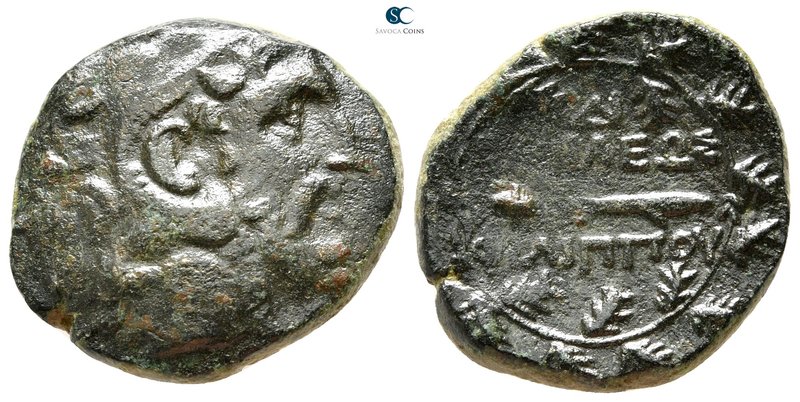 Kings of Macedon. Amphipolis. Philip V 221-179 BC. 
Bronze Æ

22mm., 8,15g.
...