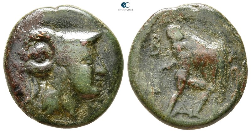 Kings of Macedon. Aigai or Pella mint. Antigonos II Gonatas 277-239 BC. 
Bronze...