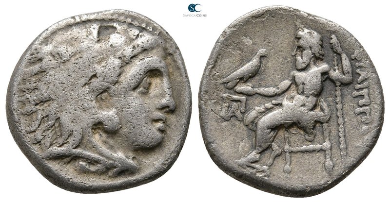 Kings of Macedon. Kolophon. Philip III Arrhidaeus 323-317 BC. 
Drachm AR

17m...