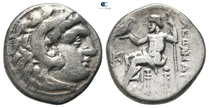Kings of Macedon. Alexander III "the Great" 336-323 BC. 
Drachm AR

16mm., 3,...