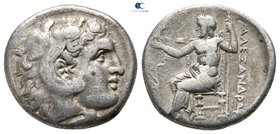 Kings of Macedon. Uncertain mint in Macedon. Alexander III "the Great" 336-323 BC. Drachm AR