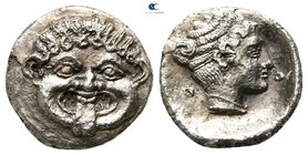 Macedon. Neapolis 400-360 BC. Tetrobol AR