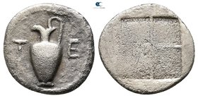 Macedon. Terone 490-480 BC. Tetrobol AR