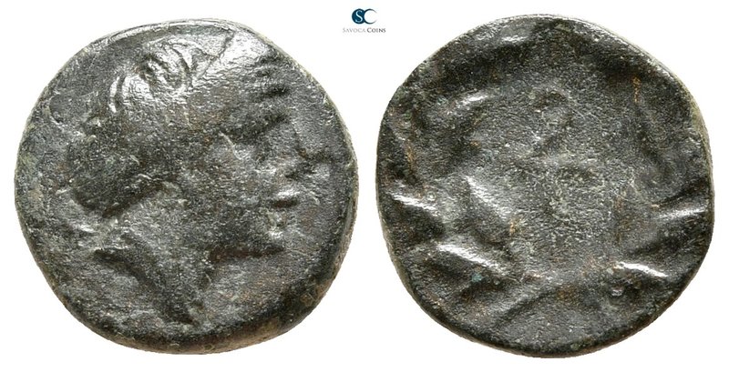 Thrace. Agathopolis circa 300 BC. 
Bronze Æ

12mm., 1,64g.



nearly very...