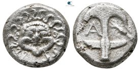Thrace. Apollonia Pontica 450-400 BC. Drachm AR
