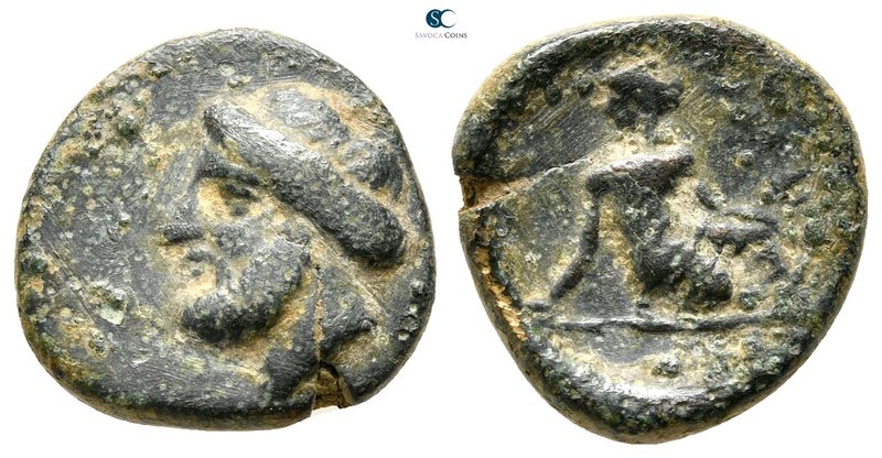 Thessaly. Kierion 360-350 BC. 
Chalkous Æ

15mm., 2,78g.



very fine