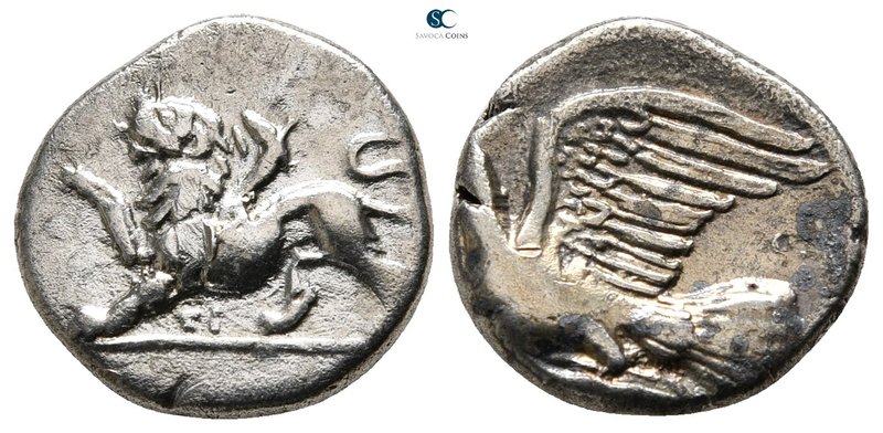 Sikyonia. Sikyon 330-280 BC. 
Hemidrachm AR

15mm., 2,72g.



very fine