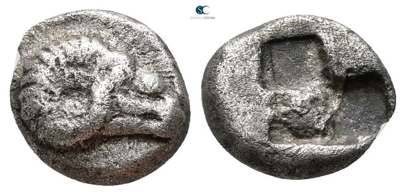 Troas. Kebren 500-450 BC. 
Diobol AR

10mm., 1,38g.



very fine