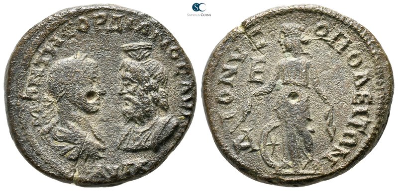 Moesia Inferior. Dionysopolis. Gordian III. AD 238-244. 
Pentassarion Æ

27mm...