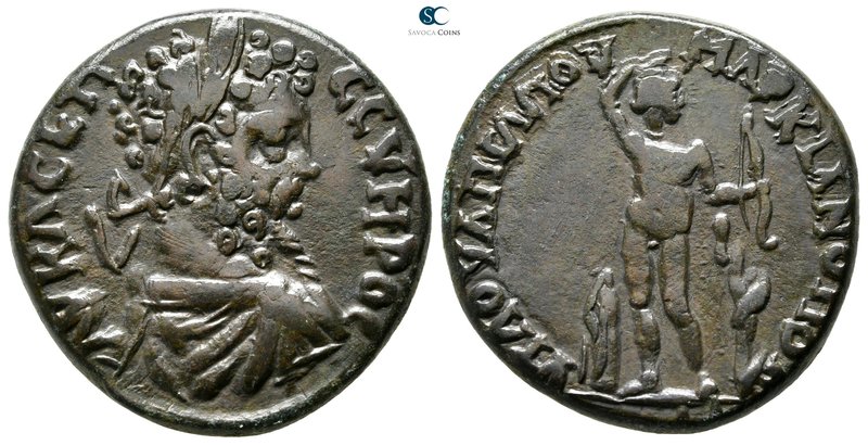 Moesia Inferior. Marcianopolis. Septimius Severus AD 193-211. 
Bronze Æ

25mm...