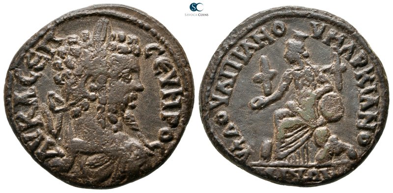 Moesia Inferior. Marcianopolis. Septimius Severus AD 193-211. 
Bronze Æ

28mm...