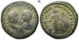 Moesia Inferior. Marcianopolis. Caracalla and Julia Domna AD 198-217. Pentassarion Æ