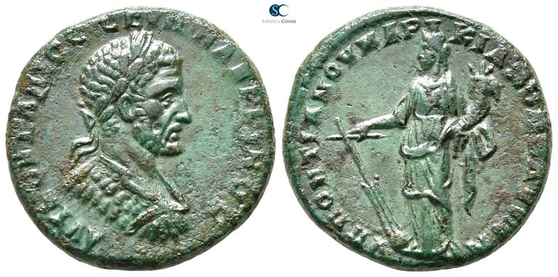 Moesia Inferior. Marcianopolis. Macrinus AD 217-218. 
Bronze Æ

25mm., 9,63g....