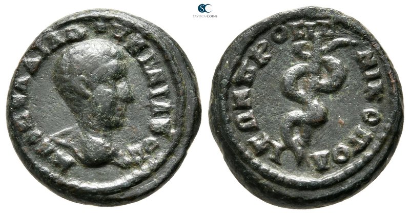 Moesia Inferior. Nikopolis ad Istrum. Diadumenianus AD 218-218. 
Bronze Æ

23...