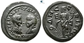 Moesia Inferior. Odessos. Gordian III, with Tranquillina AD 238-244. Bronze Æ