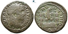 Moesia Inferior. Tomis. Caracalla AD 198-217. Tetrassarion Æ