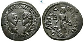Moesia Inferior. Tomis. Gordian III, with Tranquillina AD 238-244. Bronze Æ