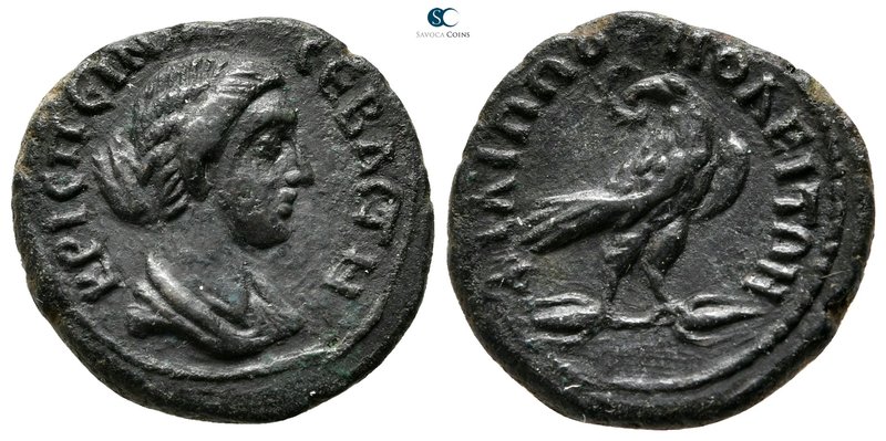 Thrace. Philippopolis. Crispina, wife of Commodus AD 178-182. 
Bronze Æ

20mm...