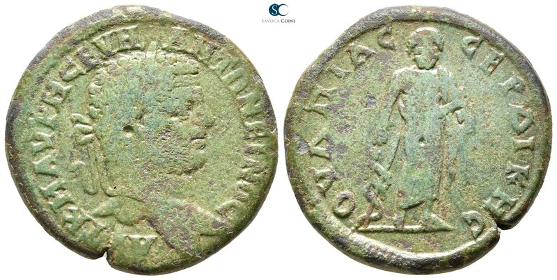 Thrace. Serdica. Caracalla AD 198-217. 
Bronze Æ

31mm., 17,10g.



nearl...