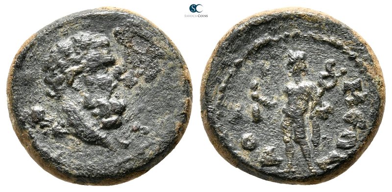 Phrygia. Dokimeion . Pseudo-autonomous issue AD 138-191. 
Bronze Æ

14mm., 2,...