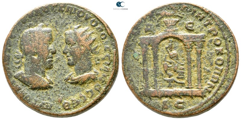 Seleucis and Pieria. Antioch. Trebonianus Gallus and Volusian AD 251-253.
Bronz...