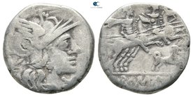 C. Antestius 206-195 BC. Rome. Denarius AR