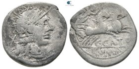C. Porcius Cato 123 BC. Rome. Denarius AR