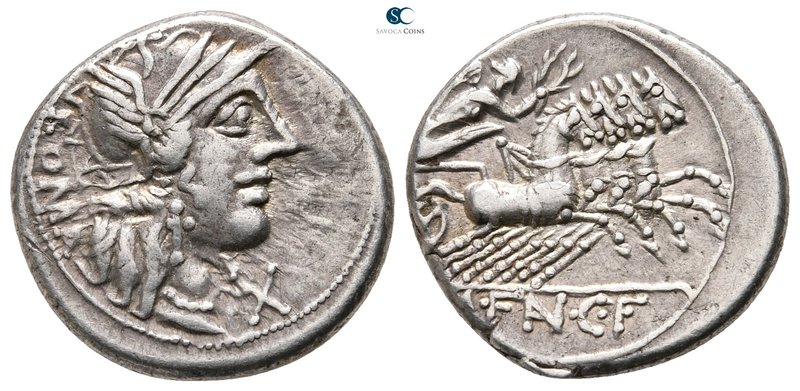 M. Fannius 123 BC. Rome
Denarius AR

18mm., 3,94g.



very fine