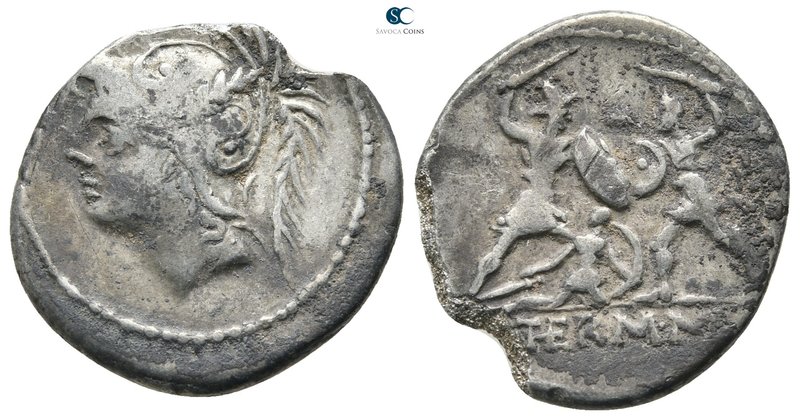 Q. Thermus M.f. 103 BC. Rome
Denarius AR

21mm., 3,62g.



very fine