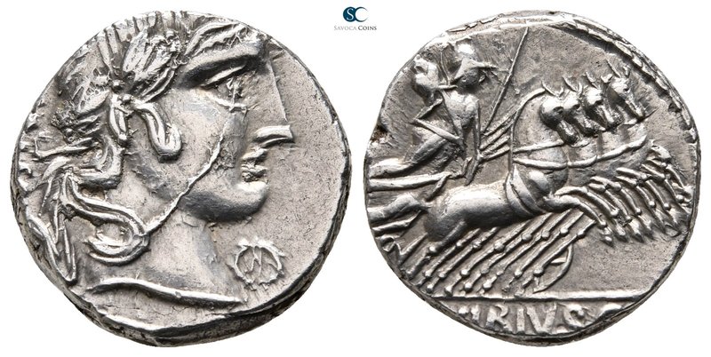 C. Vibius C.f. Pansa. 90 BC. Rome
Denarius AR

16mm., 3,87g.



very fine