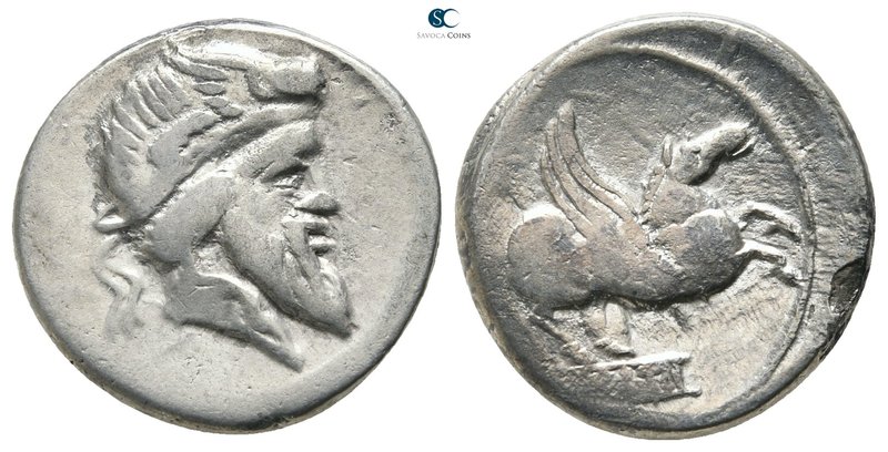 Q. Titius 90 BC. Rome
Denarius AR

18mm., 3,79g.



very fine