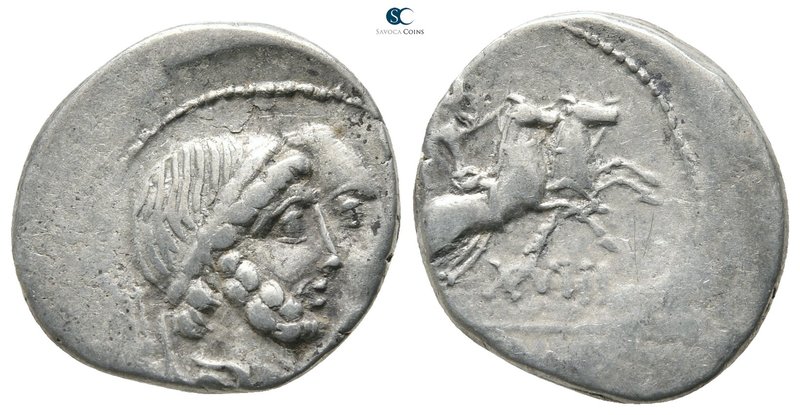 C. Censorinus 88 BC. Rome
Denarius AR

19mm., 3,91g.



very fine