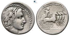 Gargilius, Ogulnius and Vergilius 86 BC. Rome. Denarius AR